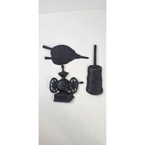 Vintage Sexton Cast Aluminum Wall Art Kitchen Decor Bellows Grinder USA Lot Of 3